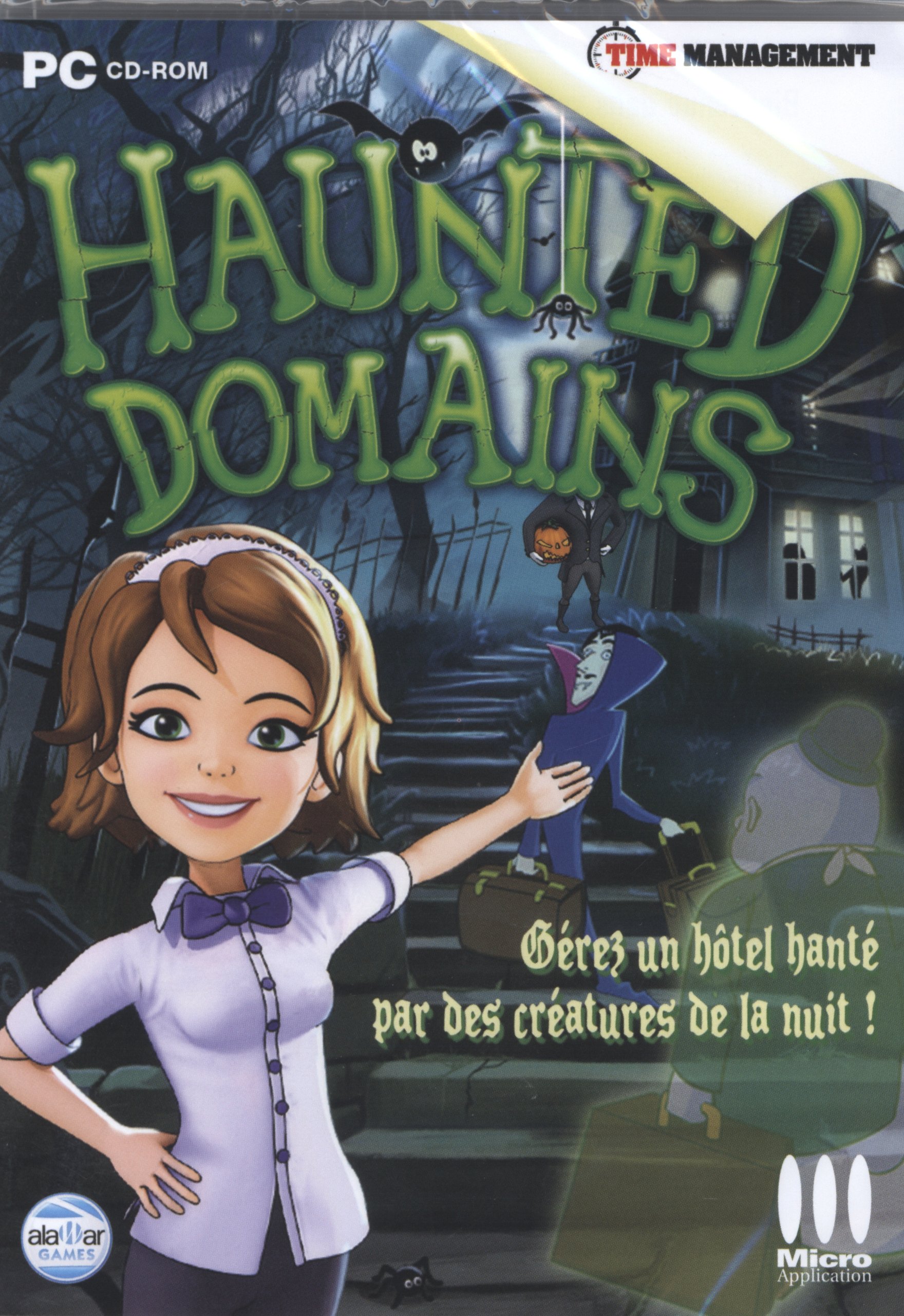 Haunted domains : Gérez un hôtel hanté par des créatures... [CD-ROM] Collectif