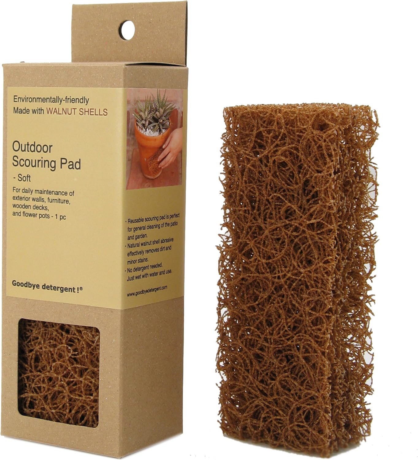 Goodbye Detergent Soft Outdoor Scouring Pad Health