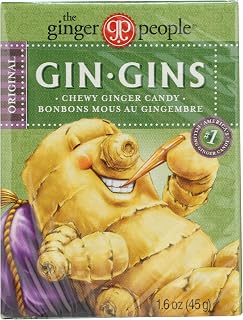 Ginger People Gingins Chewy Original Travel Packs, 1.6 Ounce