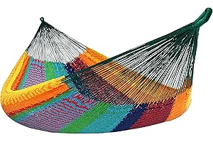 Sunnydaze XXL Handwoven Mayan Hammock for Patio
