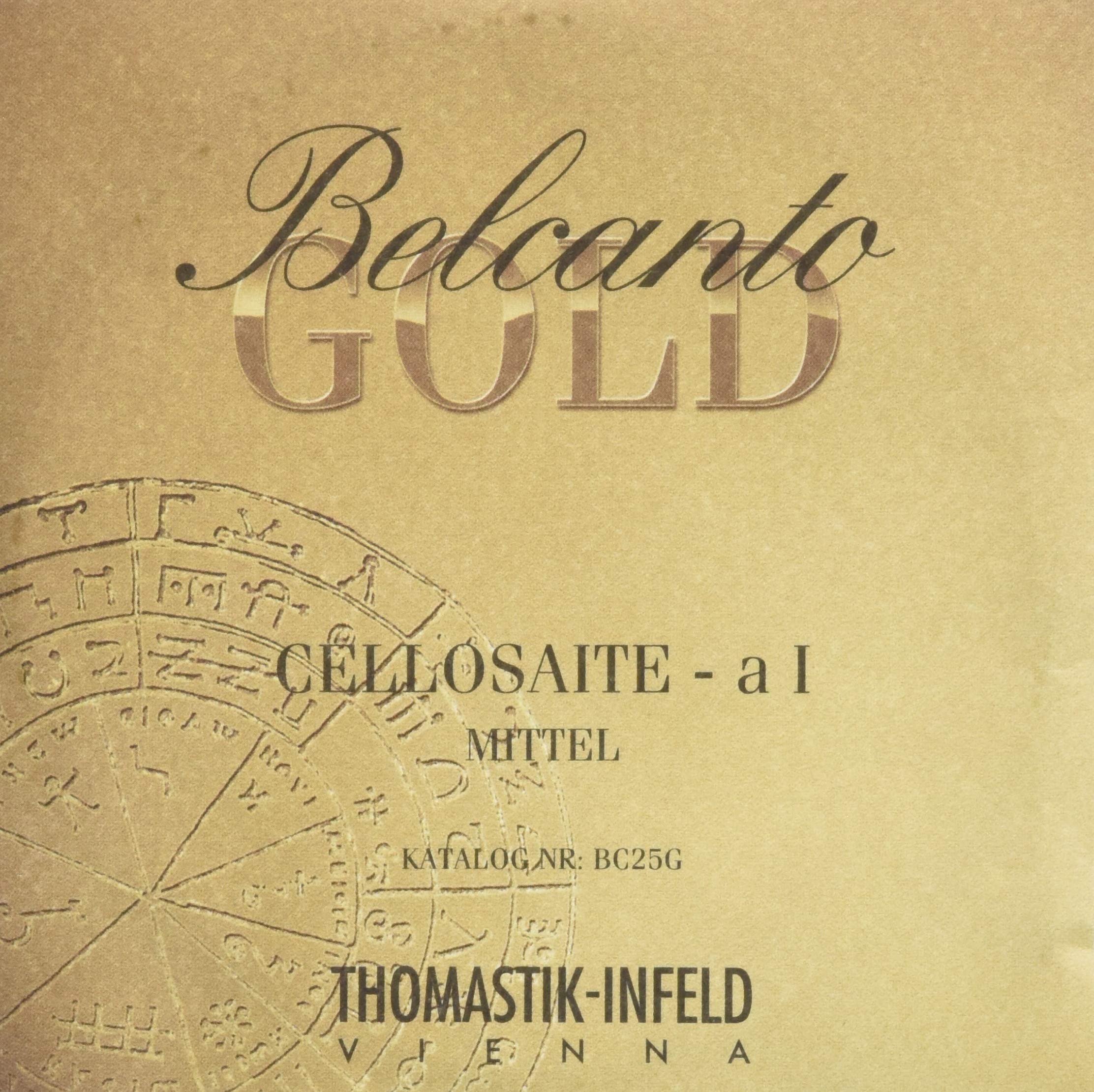 新品チェロ弦 Belcanto Gold A,D弦セット Amazon | Belcanto Gold ベルカントゴールド チェロ弦 A線 スチール
