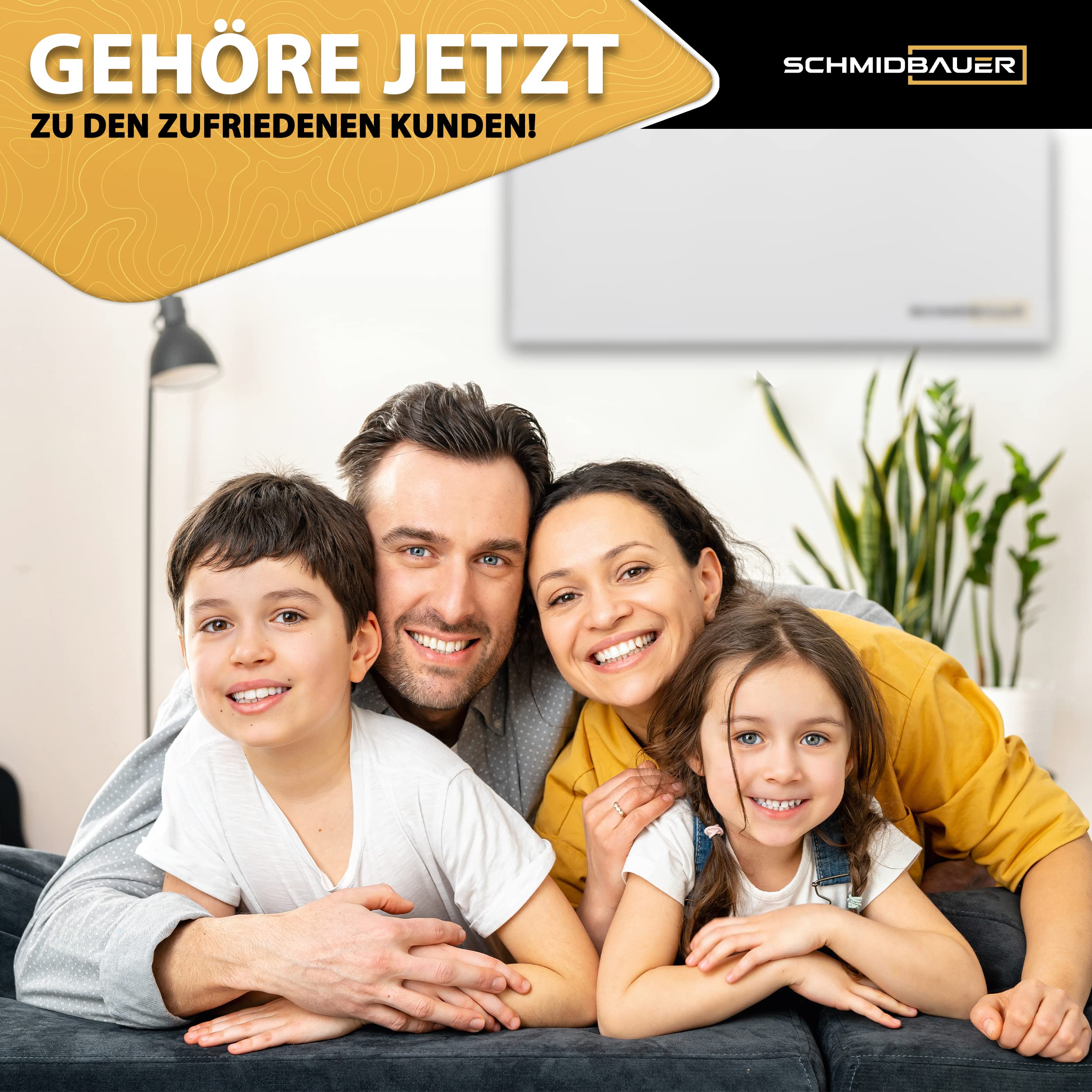SCHMIDBAUER® Riscaldamento a infrarossi - ISP T 700 Watt lavagna scrivibile riscaldamento a parete elettrico/soffitto supporto riscaldamento a infrarossi 10 anni di garanzia