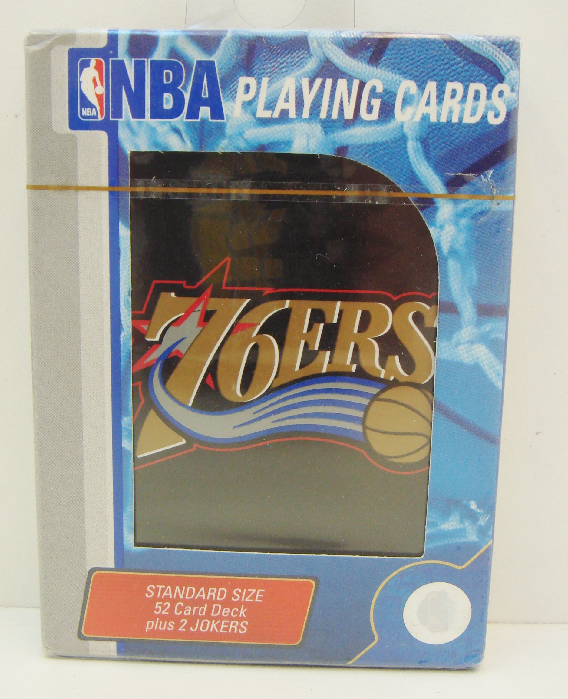 NBA Philadelphia 76ers Playing CardsHardwood Playing Cards, Team Colors, One Size