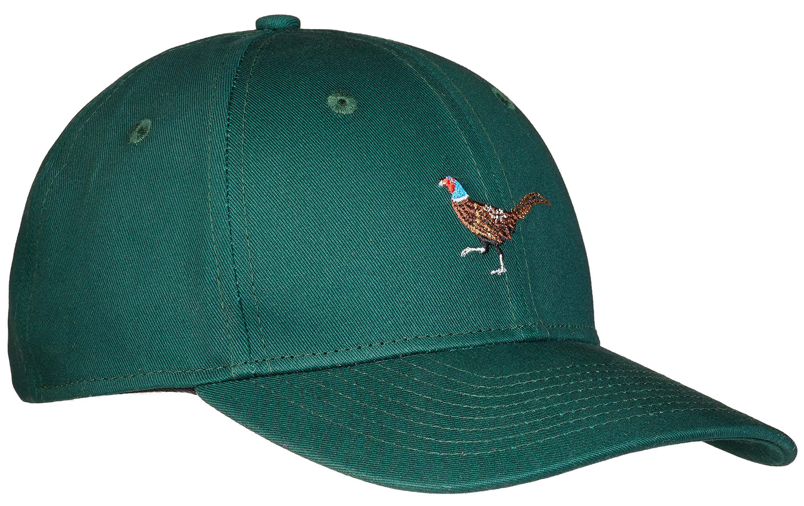 dark green cap