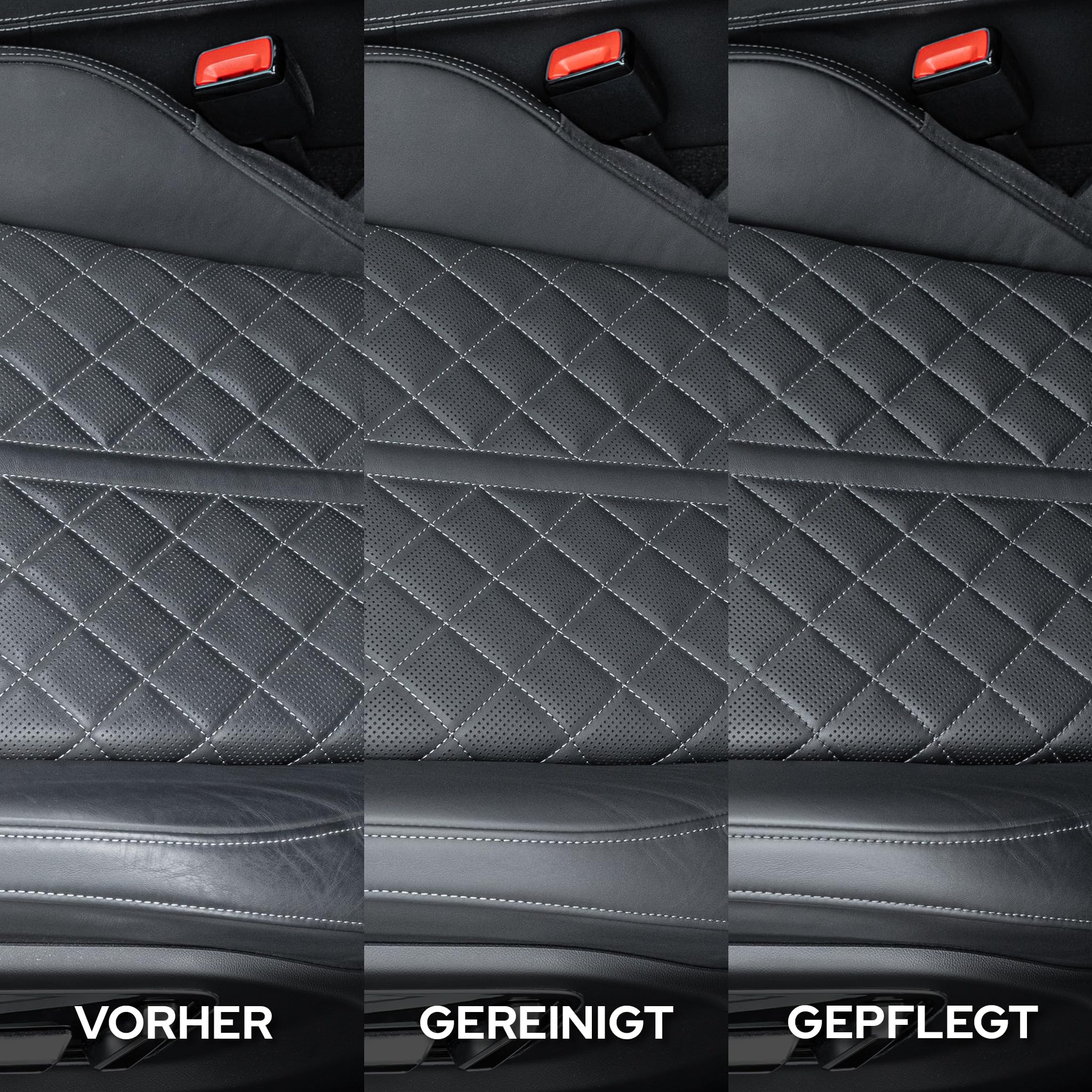 KULT Premium Lederreiniger & Lederpflege Set