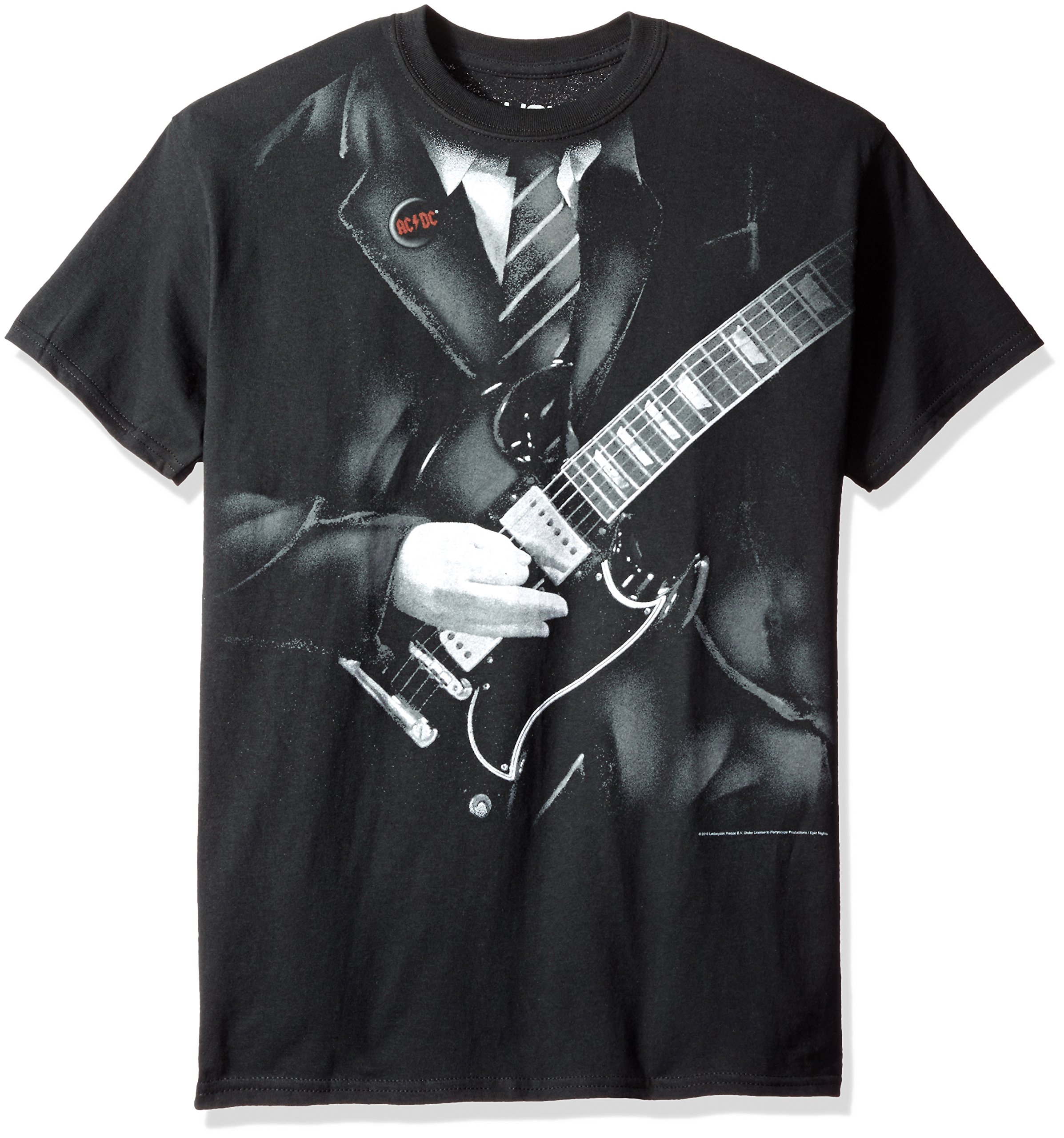 Unisex Ac/Dc Angus Young Suit Jacket Short Sleeve T-shirt T-Shirt