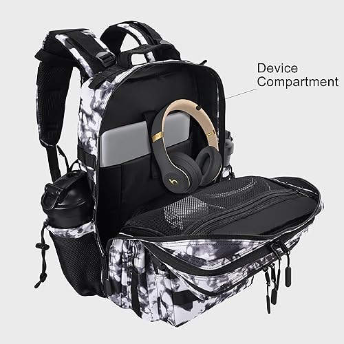 Miniatura 125 de LHI Military Tactical Backpack for Men Molle Daypack 45L Army 3 Days Assault Pack Bag Large Rucksack With Bottle Holder(12*20*12)