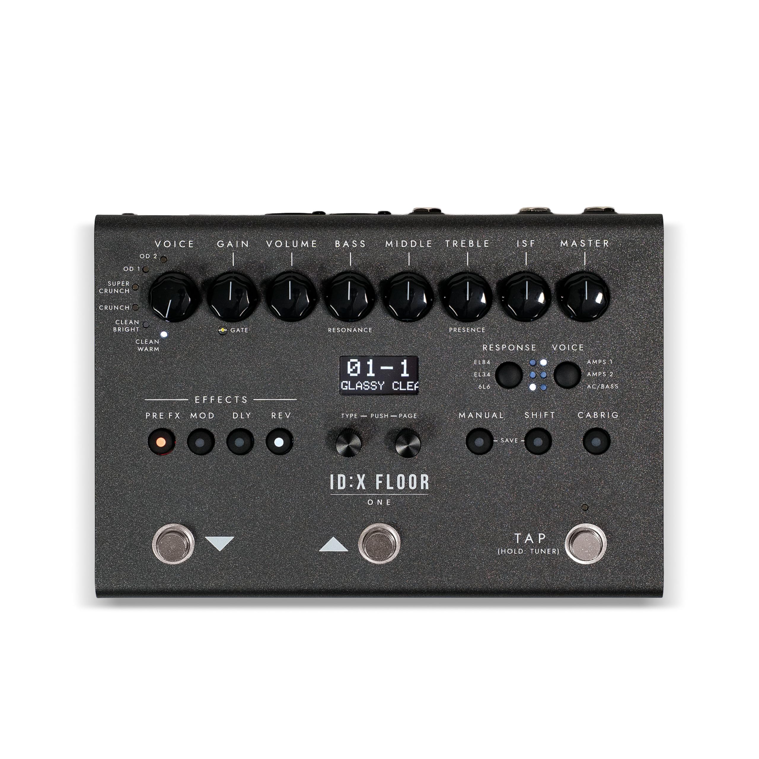 Blackstar ID:X Floor 1 Pedalboard z Modelowaniem Wzmacniaczy – 6 Modeli Wzmacniaczy, Emulacja Lampowa, 35+ Efektów, CabRig i Łączność USB-C