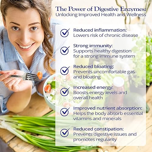 Miniatura 4 de Dr. Tennant's Enzimas digestivas | Alivio de ERGE, acidez estomacal y reflujo ácido | Apoya la salud intestinal y el alivio de la hinchazón | 2