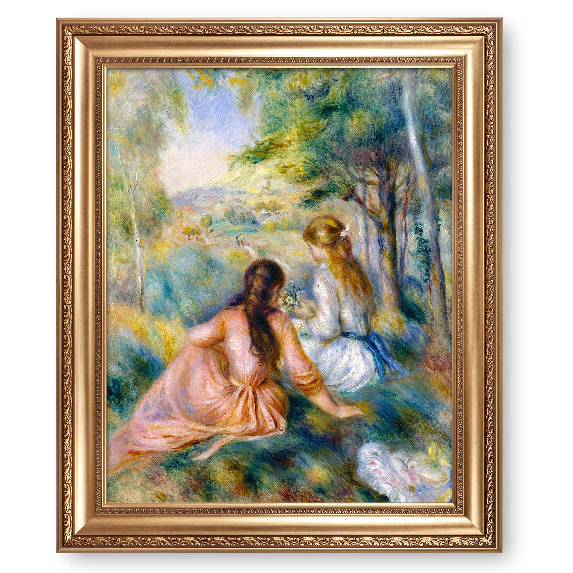 Amazon.com: In the Meadow by Pierre-Auguste Renoir Painting