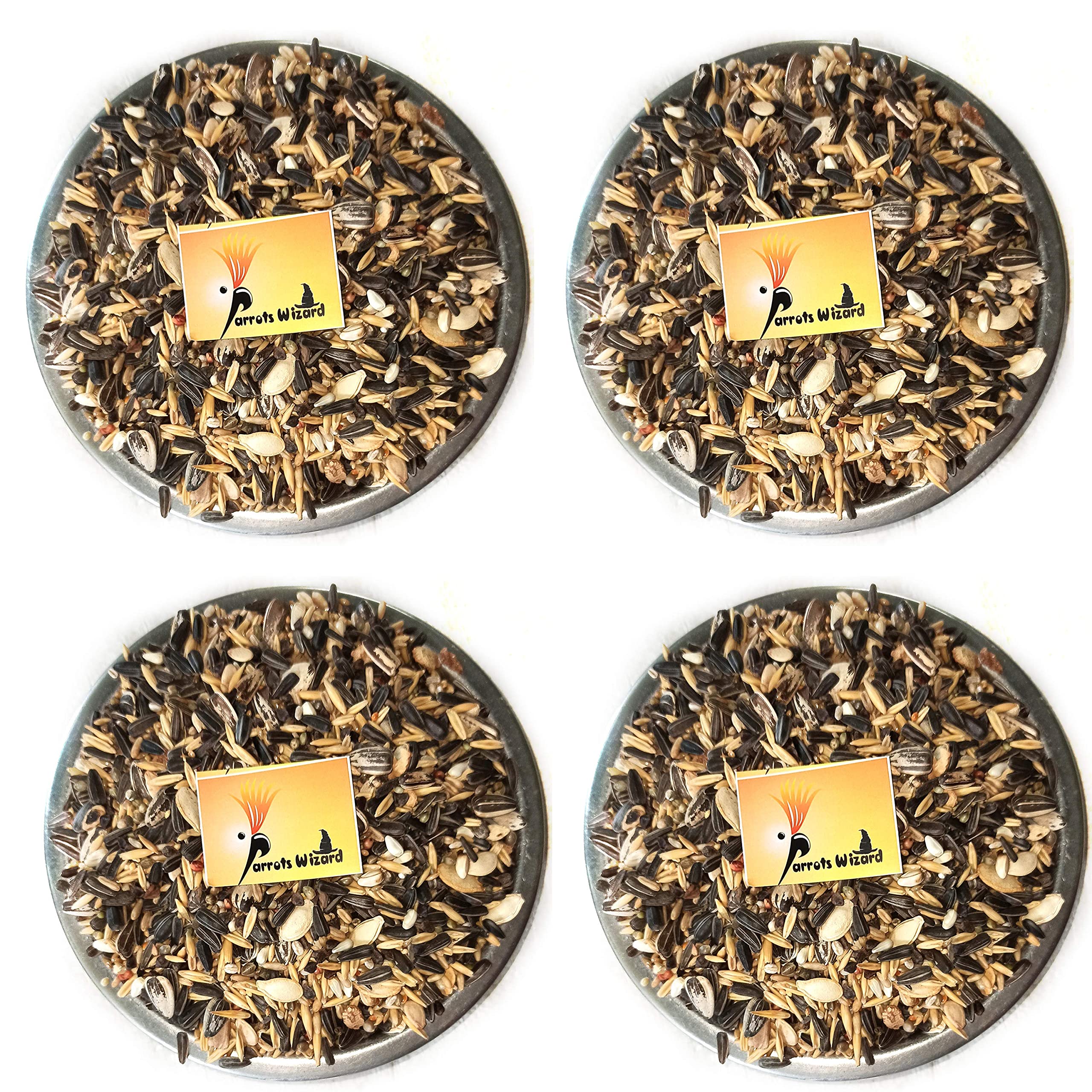 Parrots Wizard Sun Conure Parrot and Cockatiel Daily Birds Food Seeds Mix 450 Grams (Pack 4) (B09FY49NFQ) Amazon Price History, Amazon Price Tracker