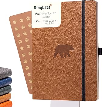A5+ SC Brown Bear Dotted