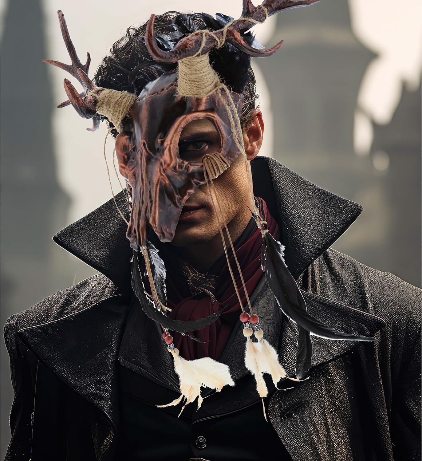 Full Mask Skull Head Costume Accessory - Image 7