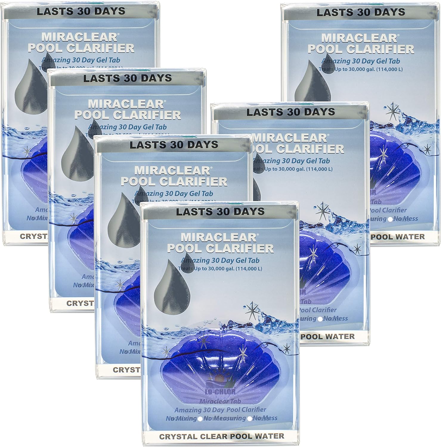 Miraclear Tab 30K (2.8 oz Cap) (6)