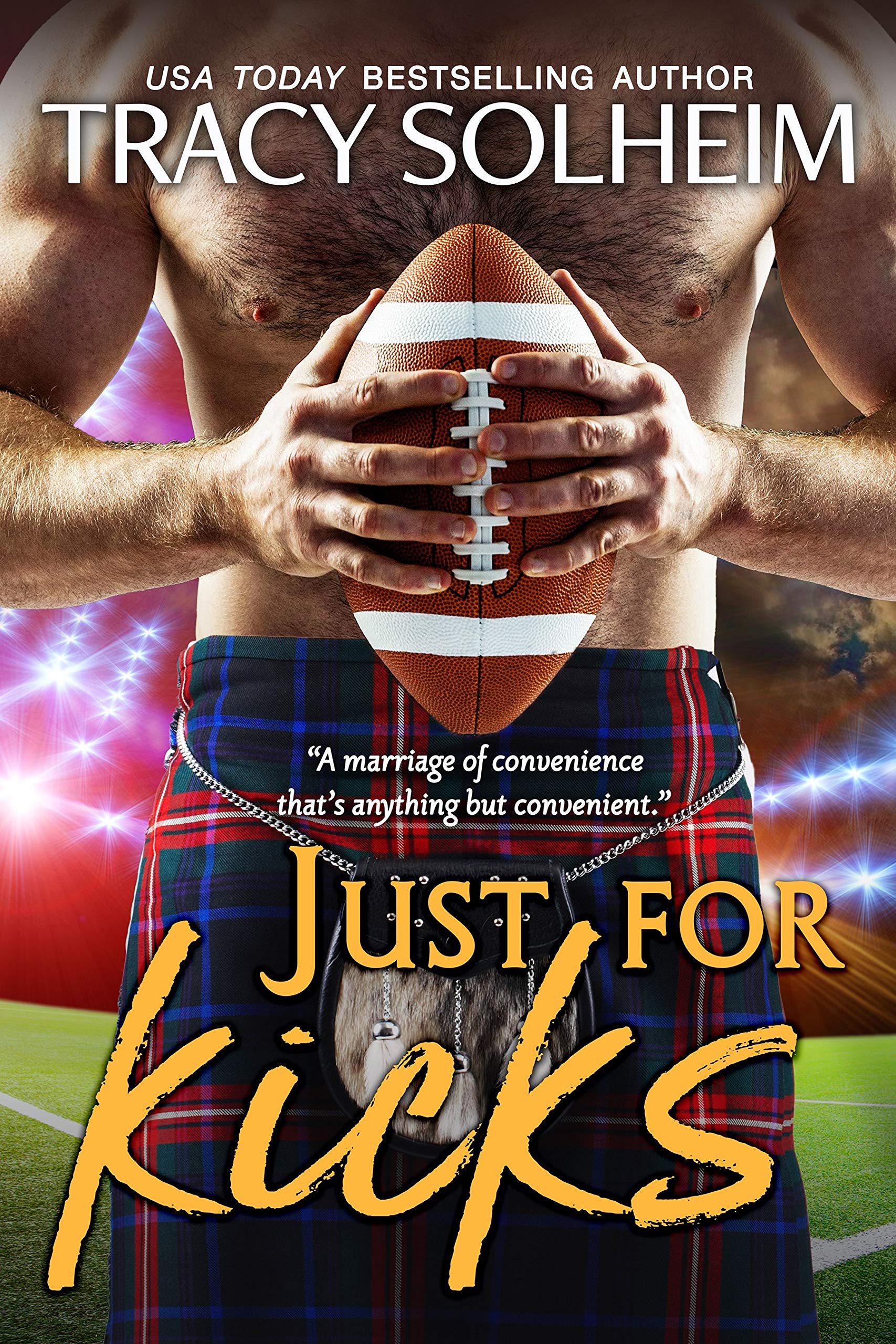 Just for Kicks (Milwaukee Growlers Football Romance)