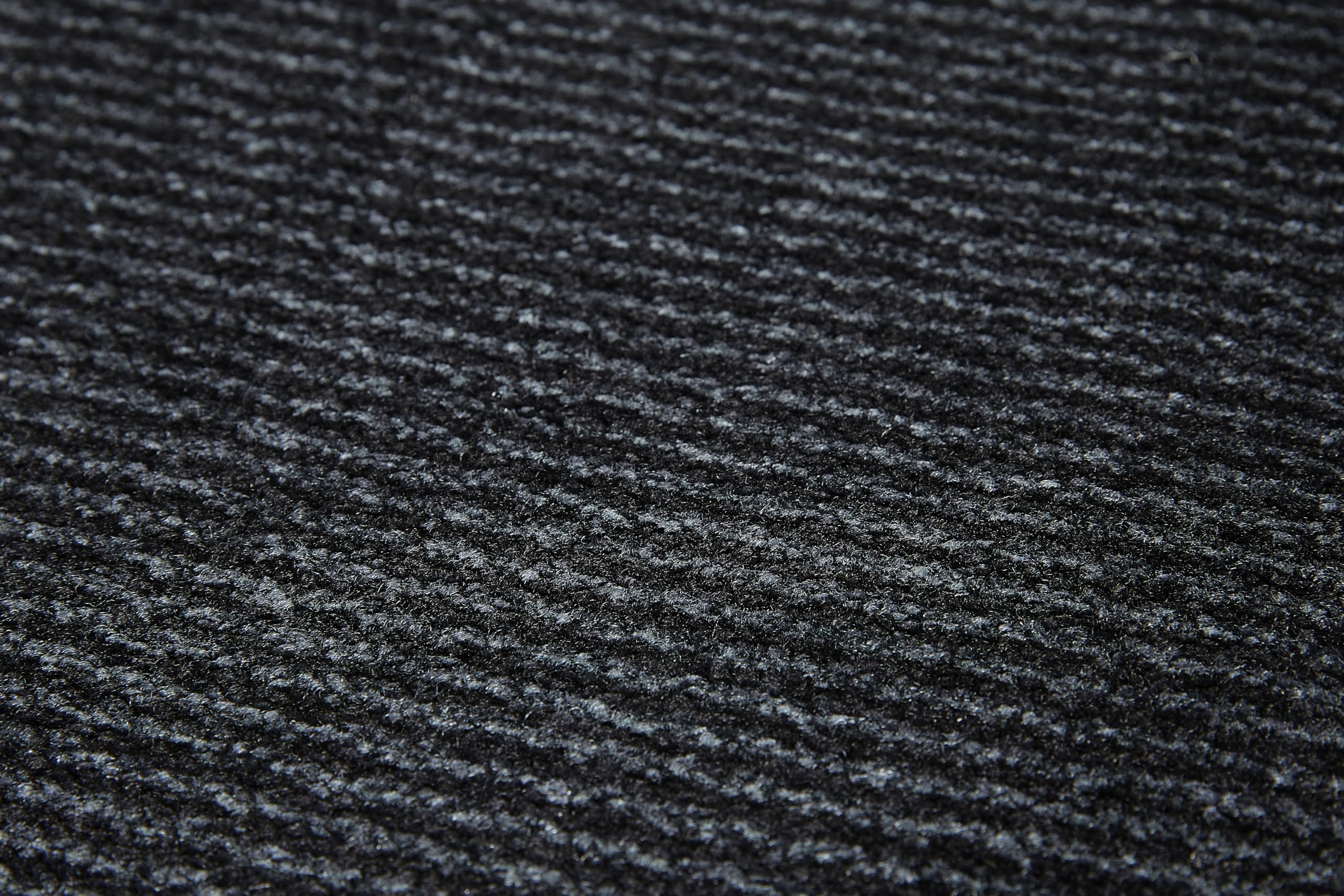 Barbara Becker Fussmatte innen waschbar, moderne Fußmatte für Eingang Tür Terrasse, einfarbige Türmatte , Farbe:Dark Secret, Größe:67 x 110 cm
