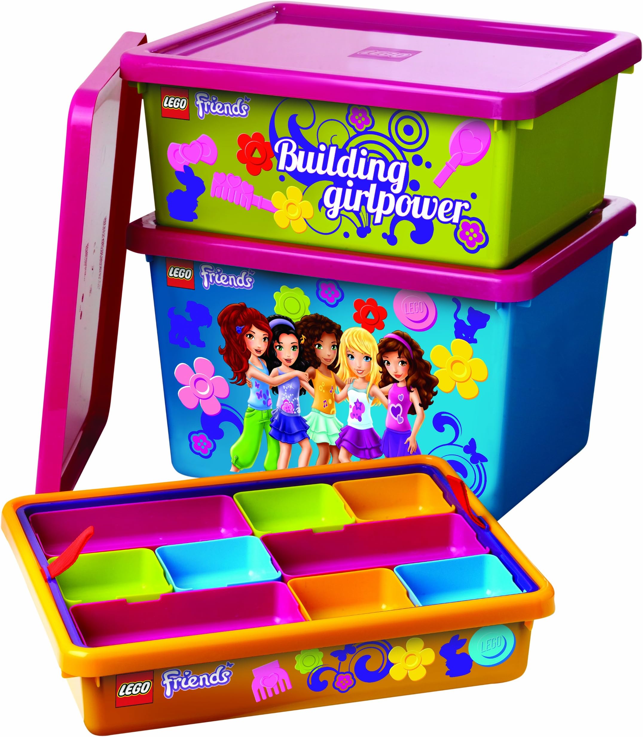 LEGO Friends Sorting System for Storage, Lime Green