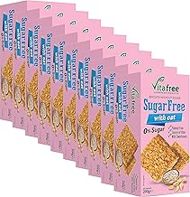 Vitafree Haferkekse ohne Zucker 2000g Kekse aus Griechenland (2 kg)