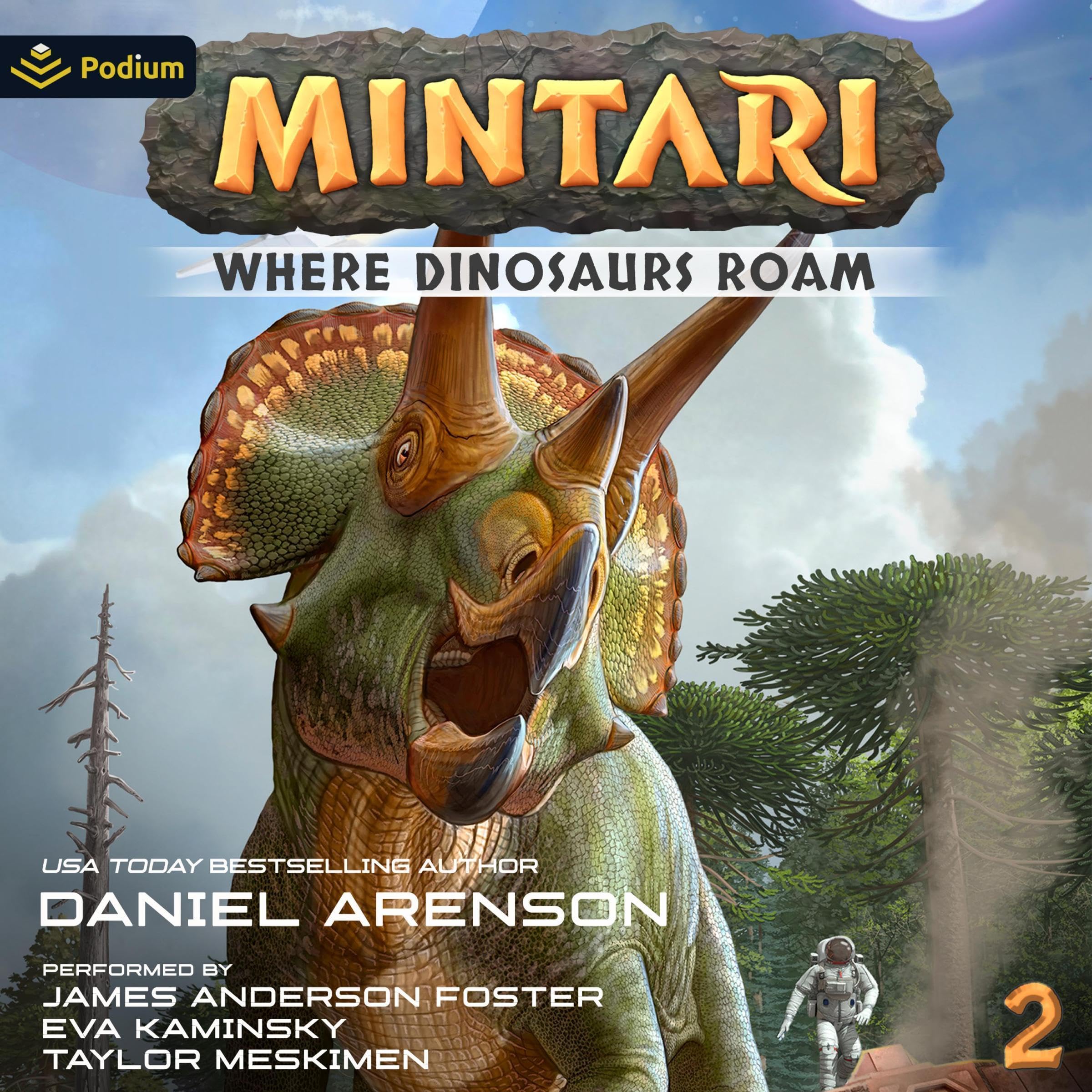 Cover art for Where Dinosaurs Roam