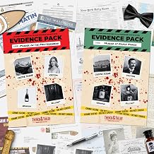 NEW Murder Mystery Game Bundle 2 Pack   Cold Case Detective Kit & Crime Investigation   Immersive Evidence Pack with Online Clues   Game Night & Gift by Trench & Trilby