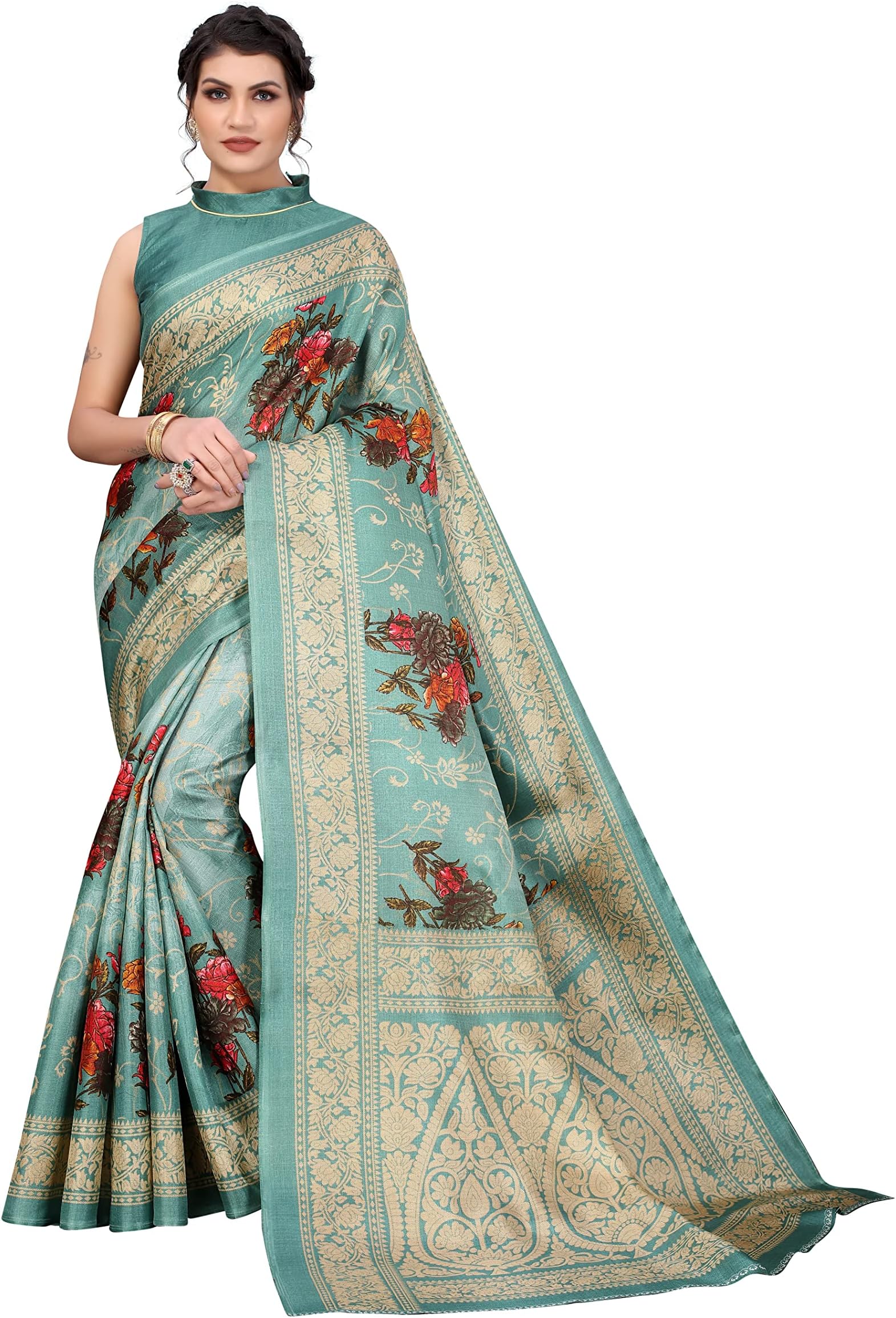 YashikaWomen Jacquard Standard Length Saree