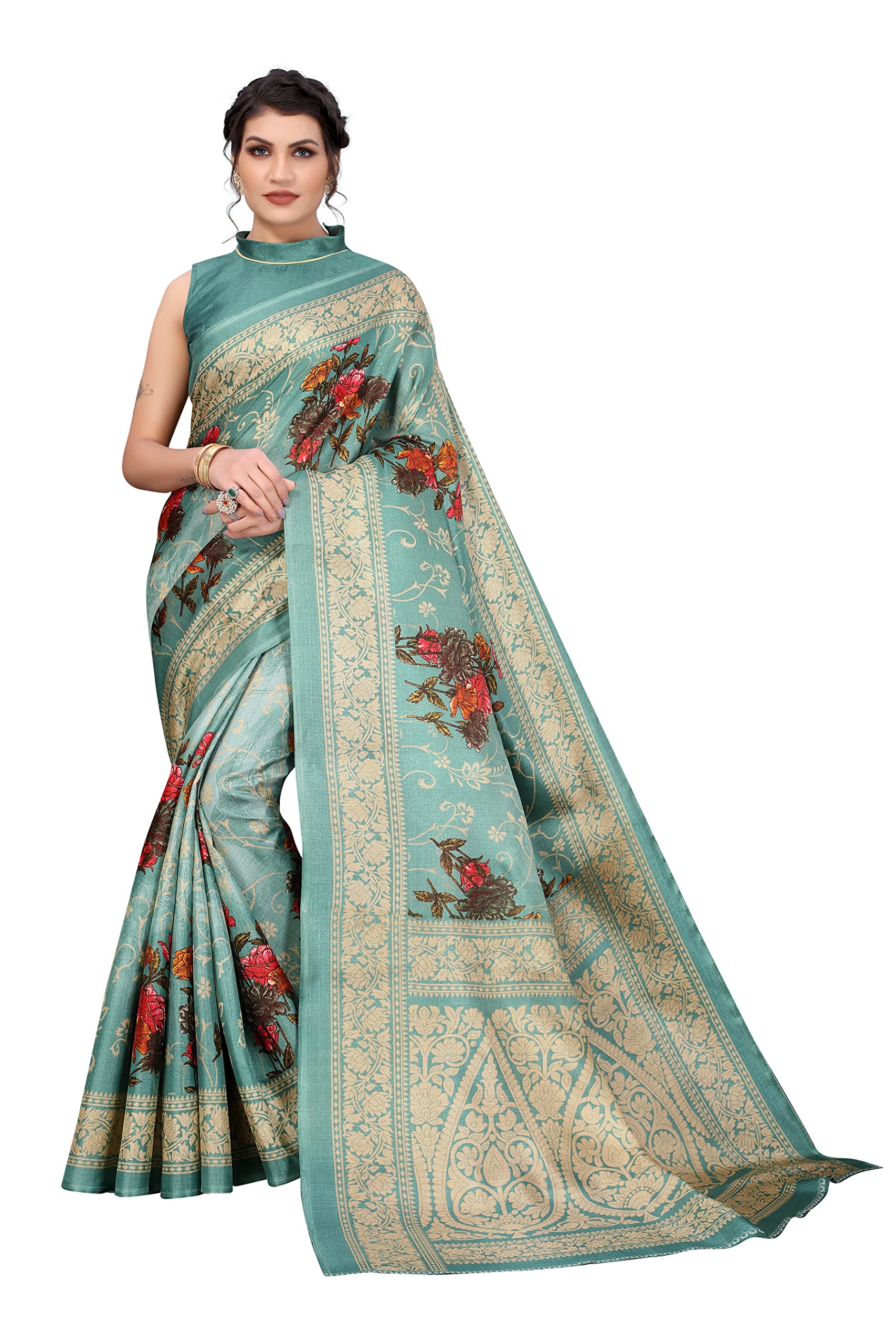 YashikaWomen Jacquard Standard Length Saree
