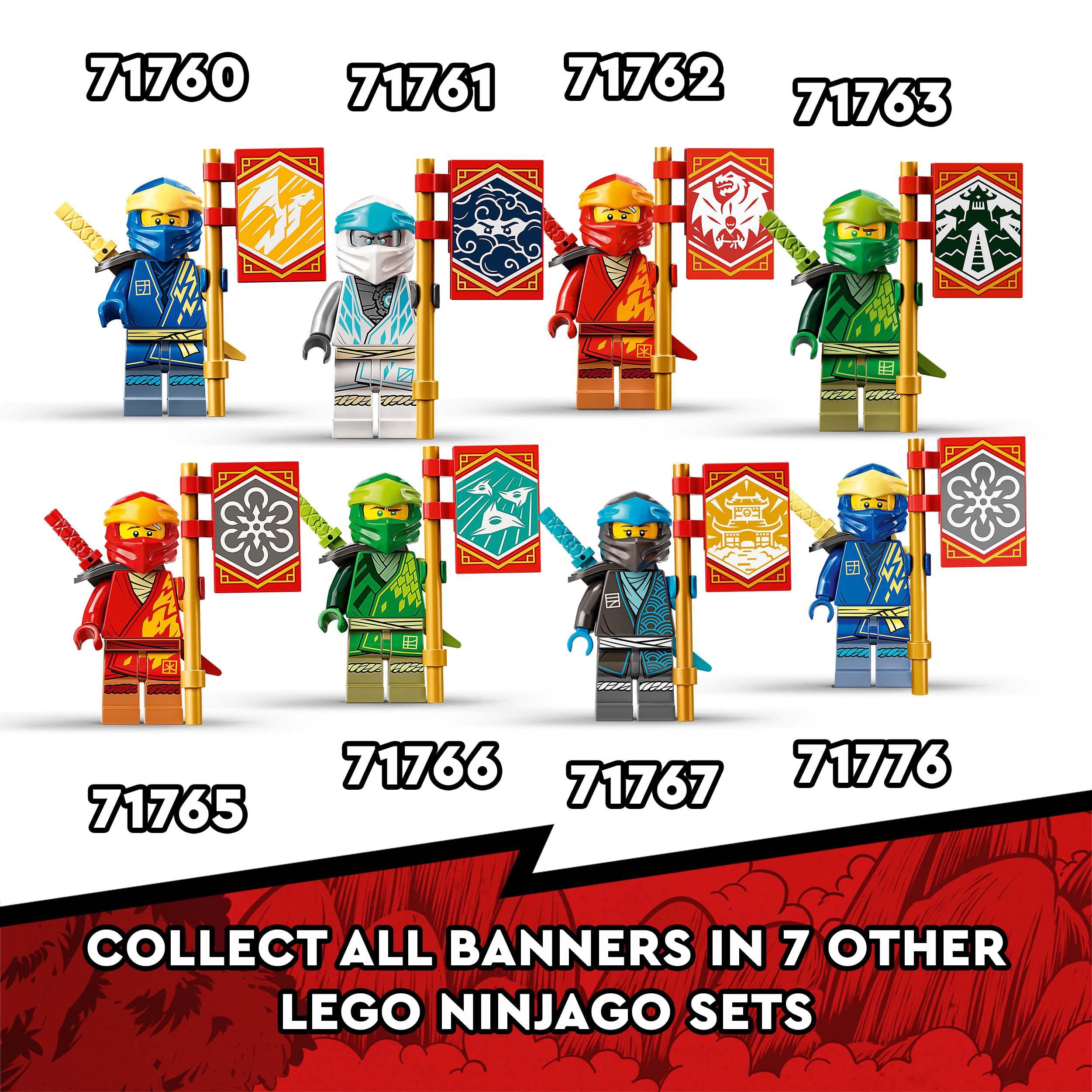 LEGO 71766 NINJAGO Lloyd’s Legendary Dragon Toy, Set with Viper ...