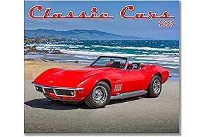 Classic Cars Wall Calendar 2024: The Perfect Gift for Car Enthusiasts