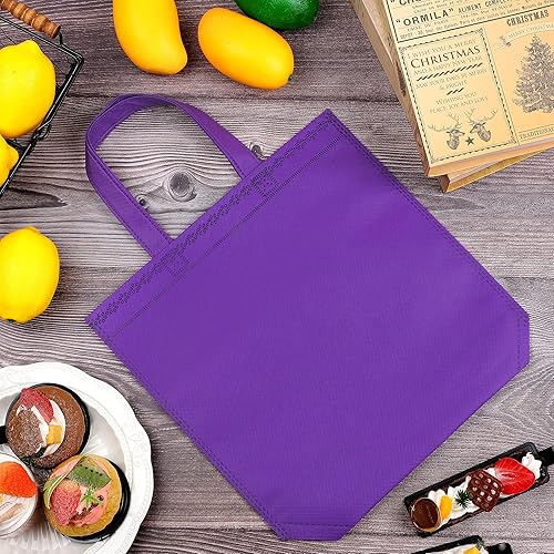 Miniatura 5 de Aneco - 24 bolsas de fiesta no tejidas de 54.61 cm x 29.21 cm (21.5 x 11.5 pulgadas), bolsas de regalo, con asas para agradecimientodetalle de