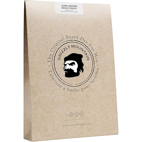Organic & Natural Dark Brown Beard Dye