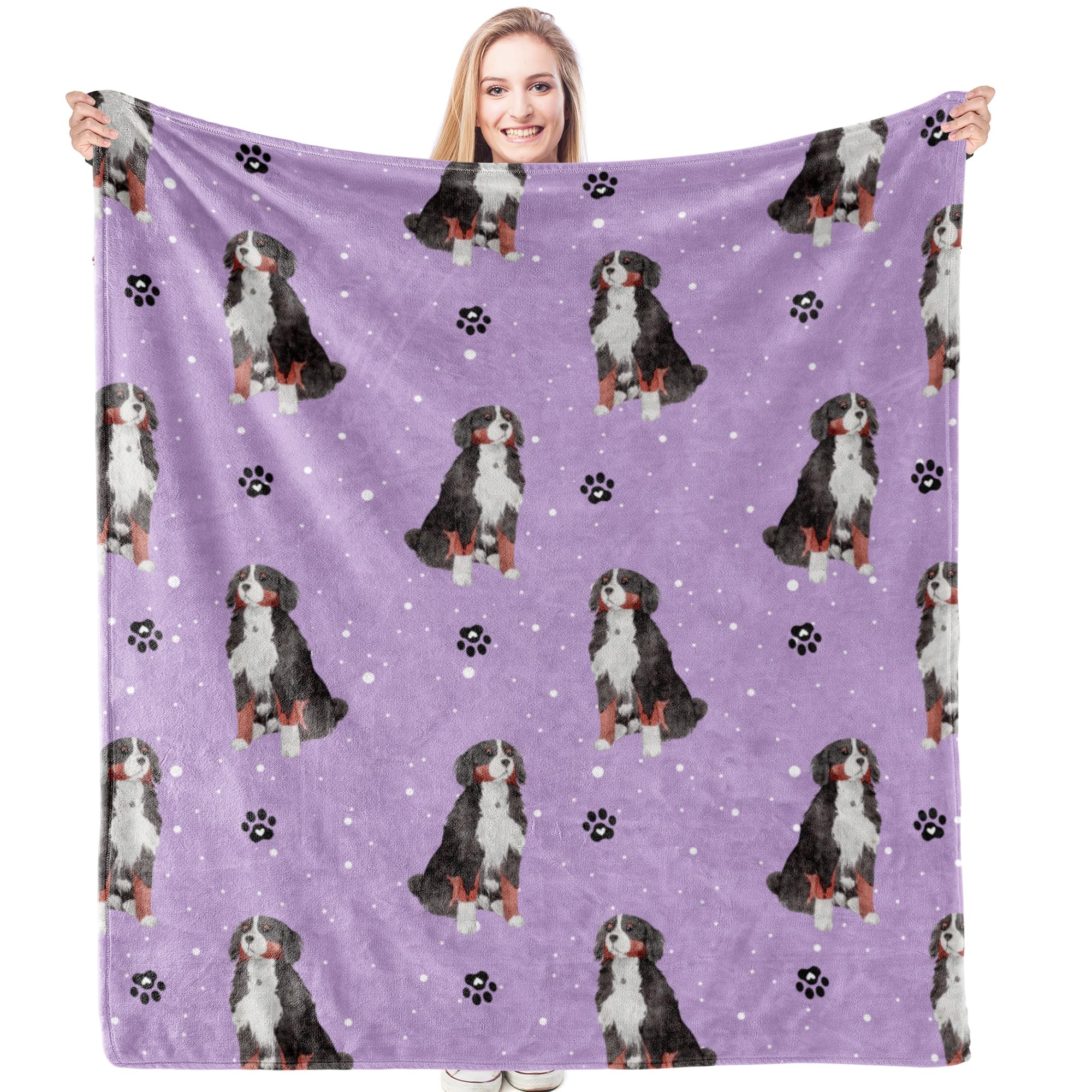 Couverture chien de montagne bernois, le cadeau touchant pour exprimer votre amour des animaux