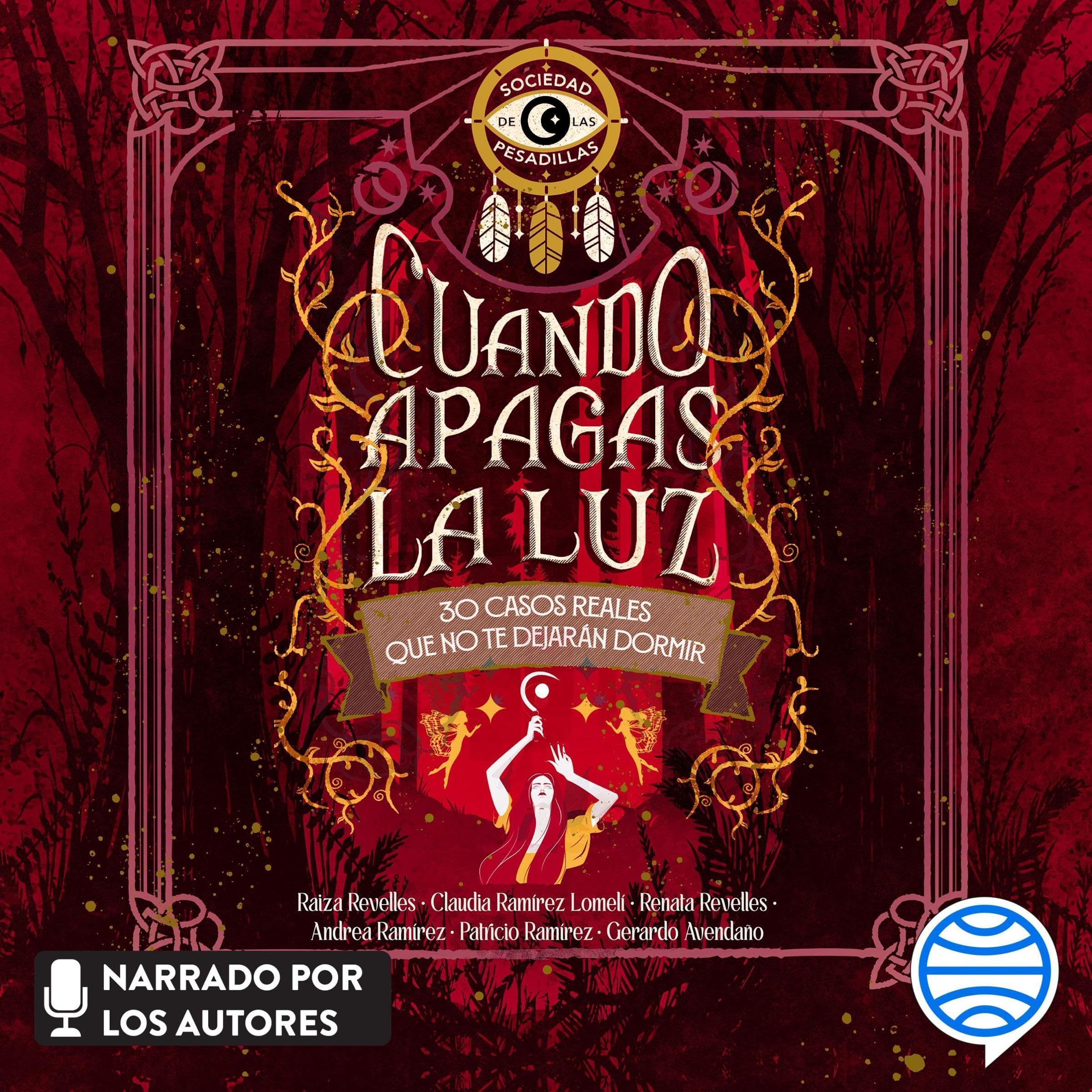 Cover art for Cuando apagas la luz: 30 casos reales que no te dejarán dormir