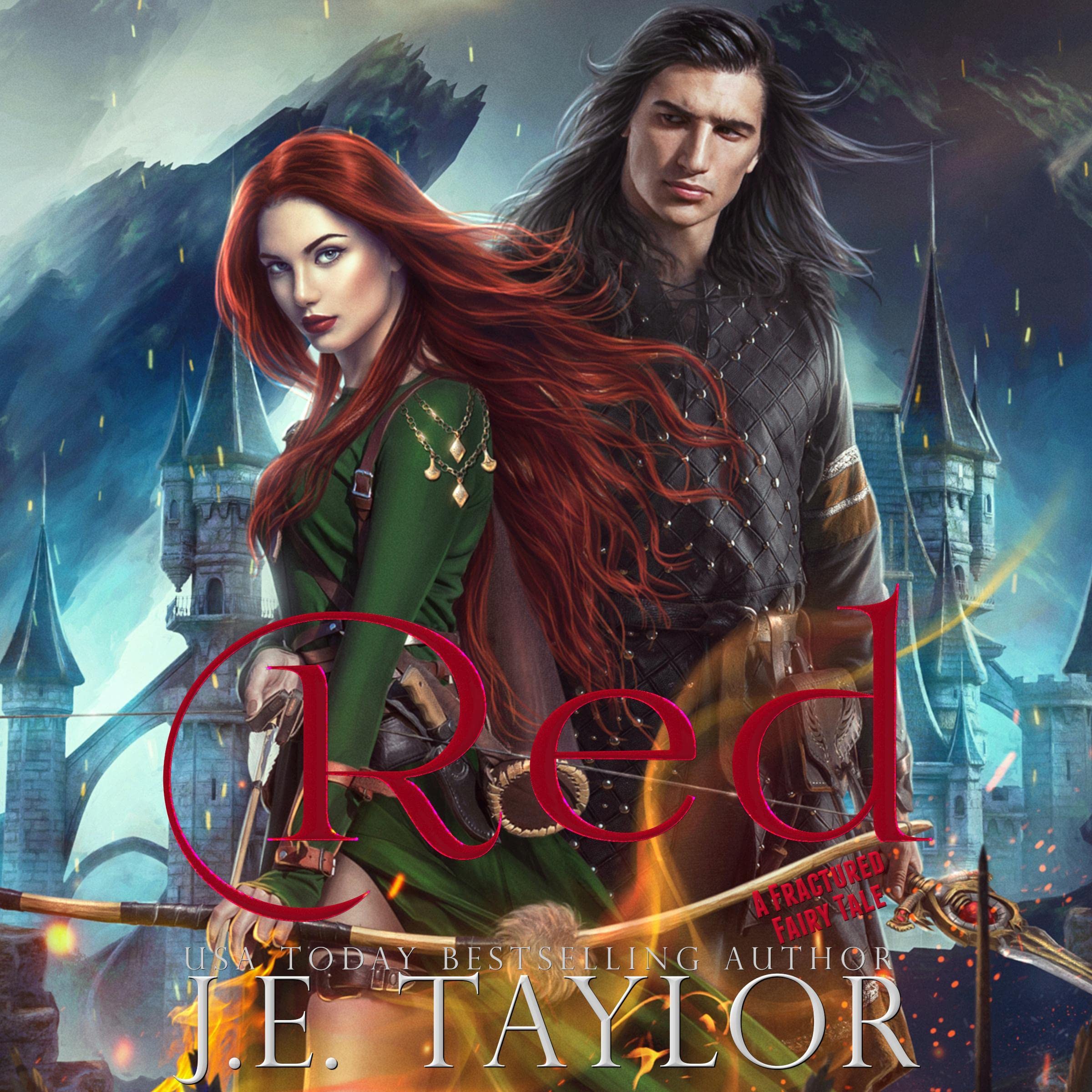 Cover art for Red: A Fractured Fairy Tale