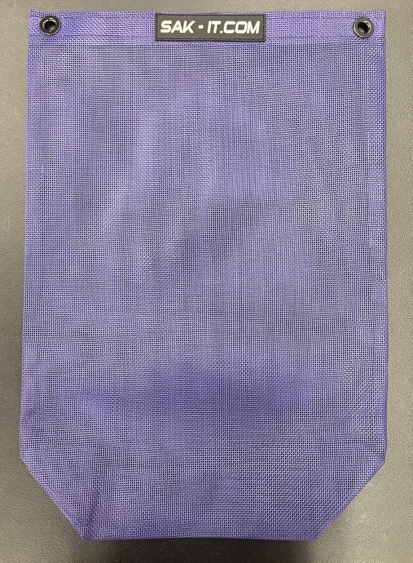 SAK-IT Scrap SAK Off Road Bolsa para Lixo e Equipamentos, Roxa, para SxS, ATV, Rock Crawler, Mud Truck, Golf Cart, Boat e UTV