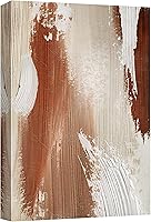 Vista 48 de wall26 Lienzo impreso para pared, pintura oscura, paisaje de trazos de paisaje de trazos abstractos de formas ilustraciones, arte moderno