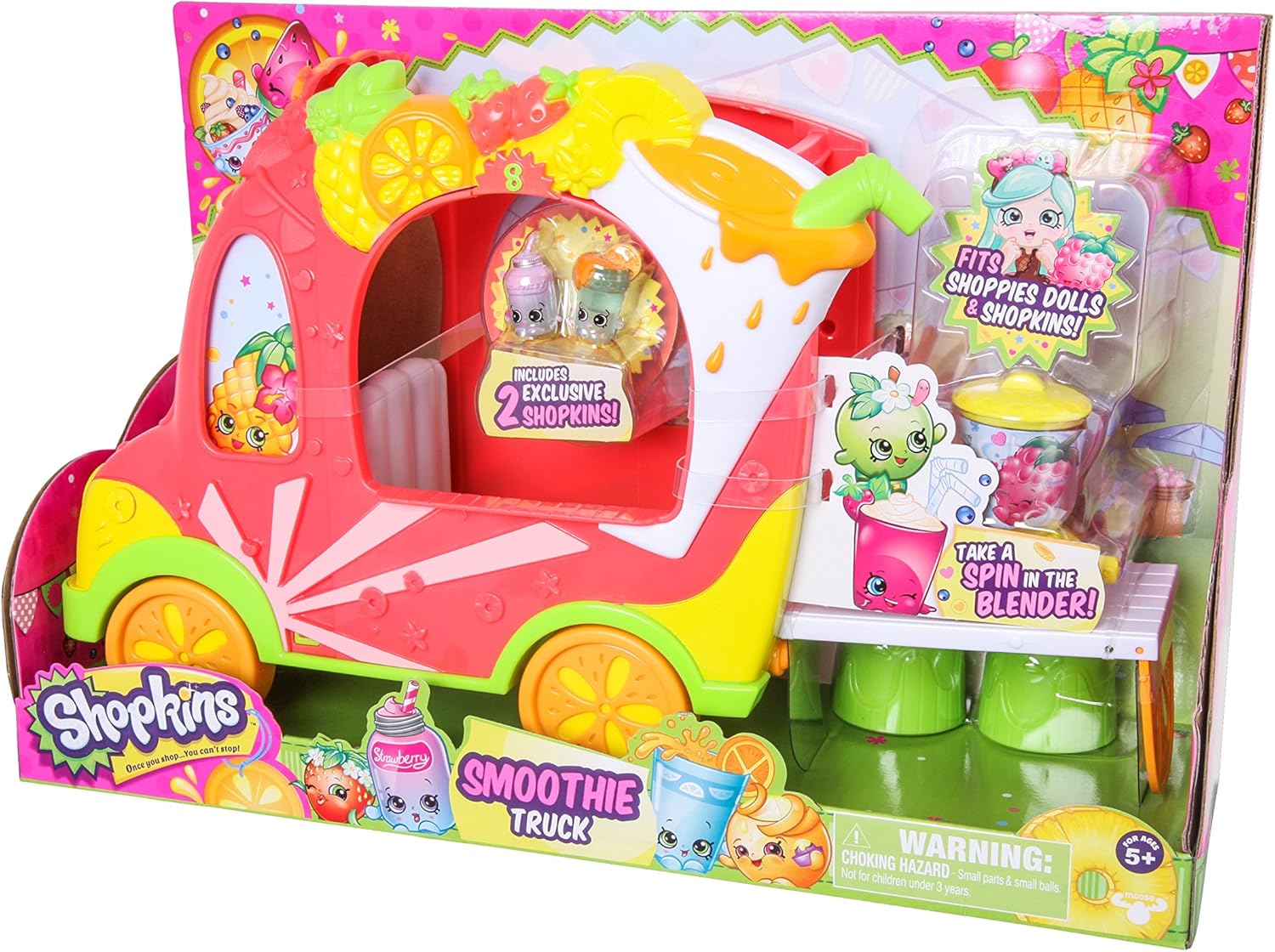 Shopkins Shoppies Groovy Smoothie Juice Truck