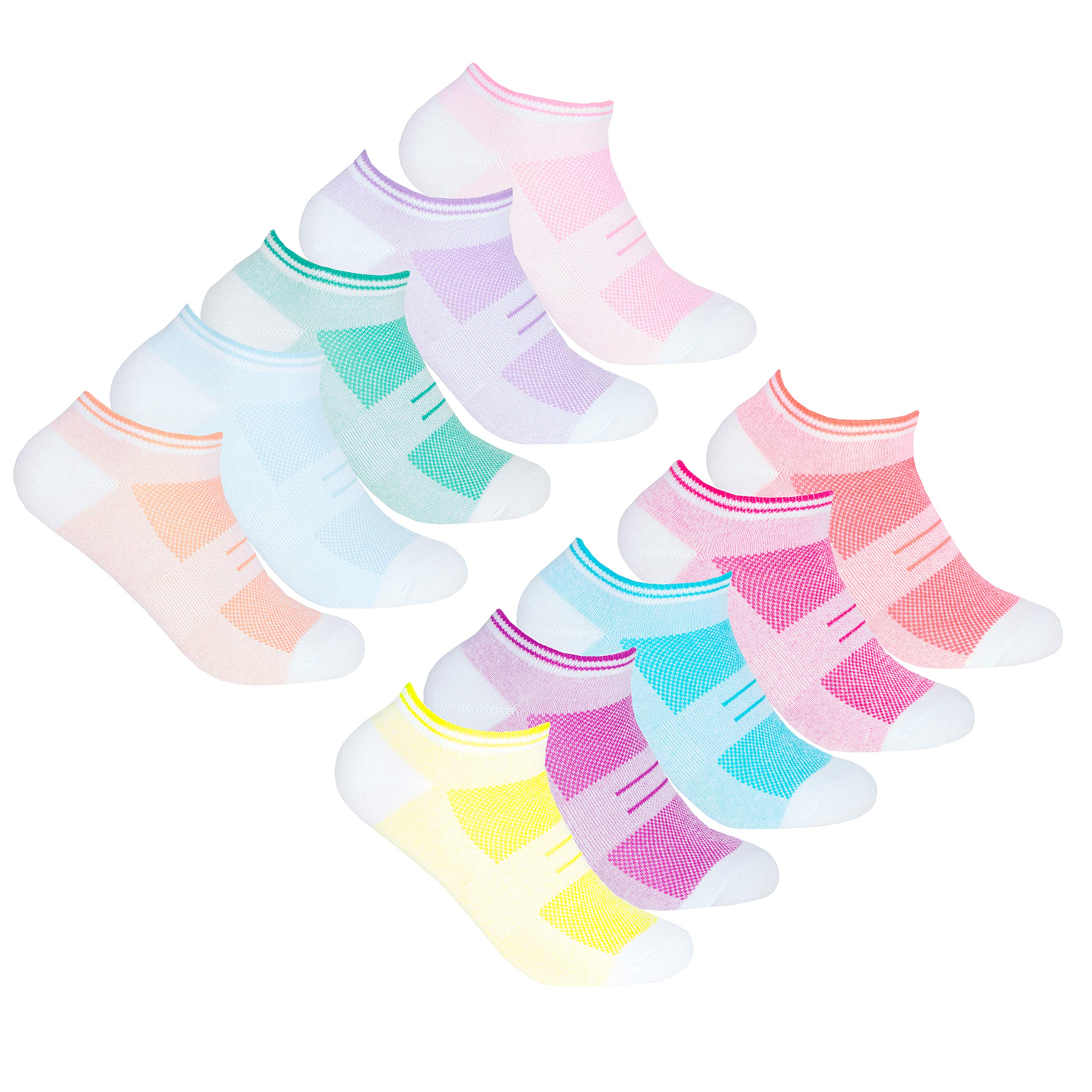 Red Tag Active Multipack Ladies Womens Sports Trainer Socks Ankle Liners Everyday 10-30 Pairs