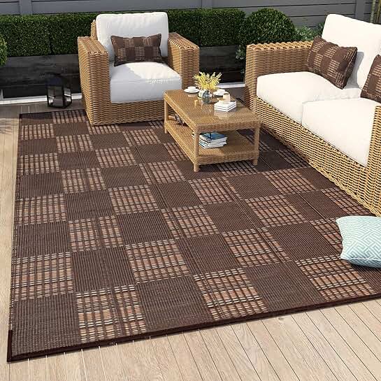 outdoor rug pad for deck