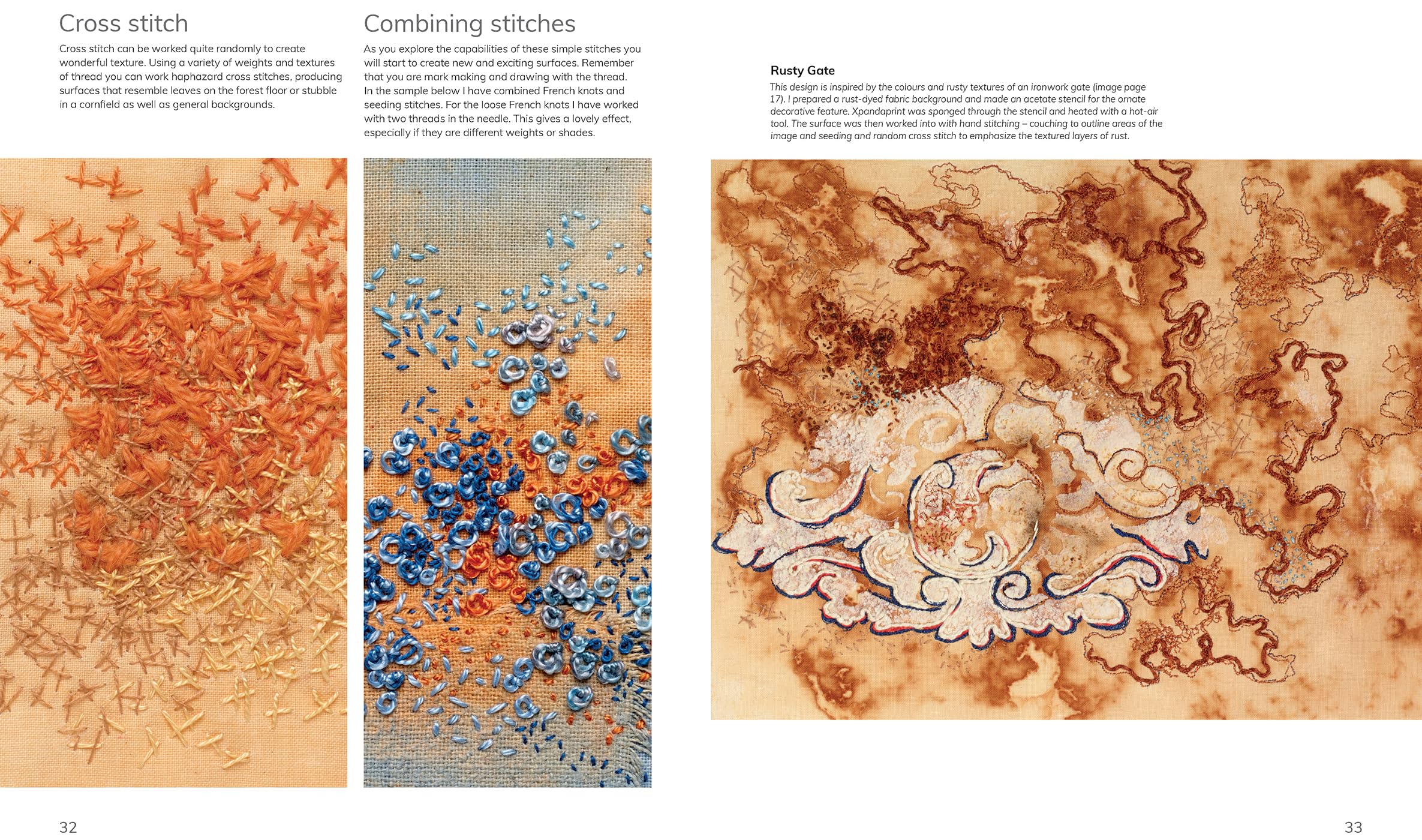 Layer, Paint and Stitch: Create Textile Art with Machine and Hand Stitching