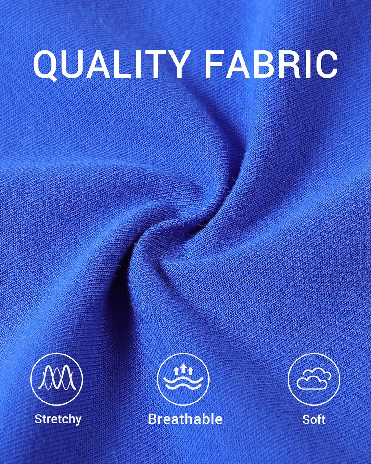 3 Pack Baby Boys Shorts Toddler Unisex Pull On Jogger Shorts Girls Stretchy Cotton Pants with Pocket Size 18M-5T - Image 3