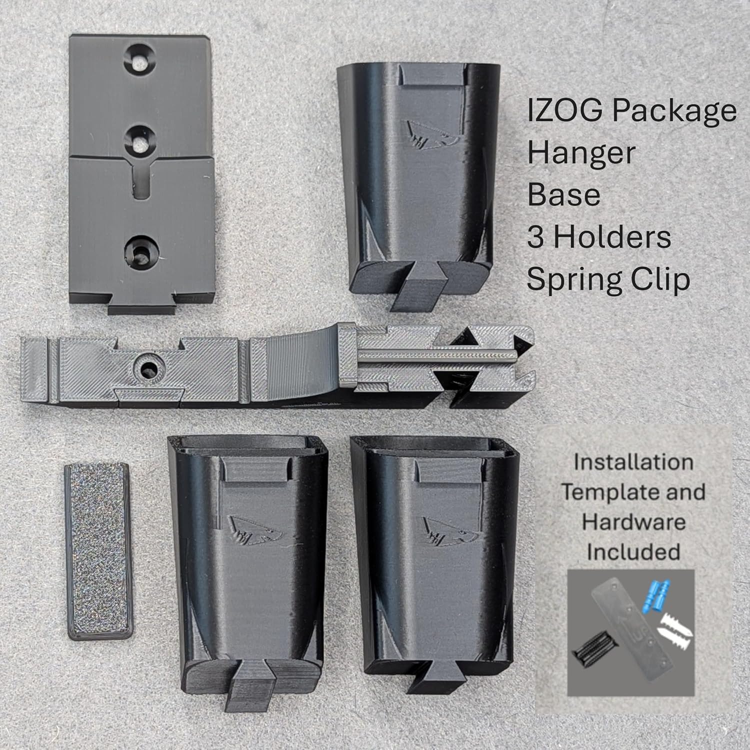 BG Versatile Wall Mounts for Shark Stratos & Pro Vacuums (IZ540H, IZ562H, IZ840H, IZ862H, UZ565H, UZ865H, IZ560H and similar)