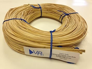 Chair Cane Super Fine 2mm 1000 ft Coil with 4 Strands of 4mm Binder Cane