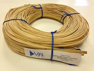 Chair Cane Super Fine 2mm 1000 ft Coil with 4 Strands of 4mm Binder Cane