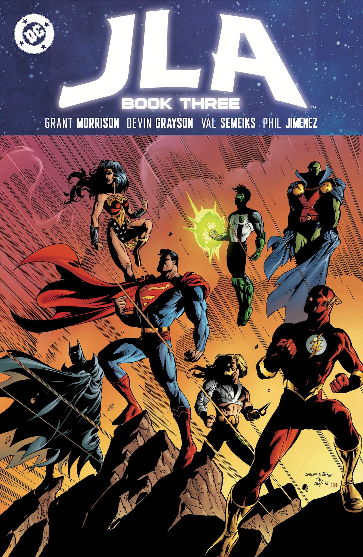 JLA Book Three by Grant Morrison PAPERBACK 9781799507932