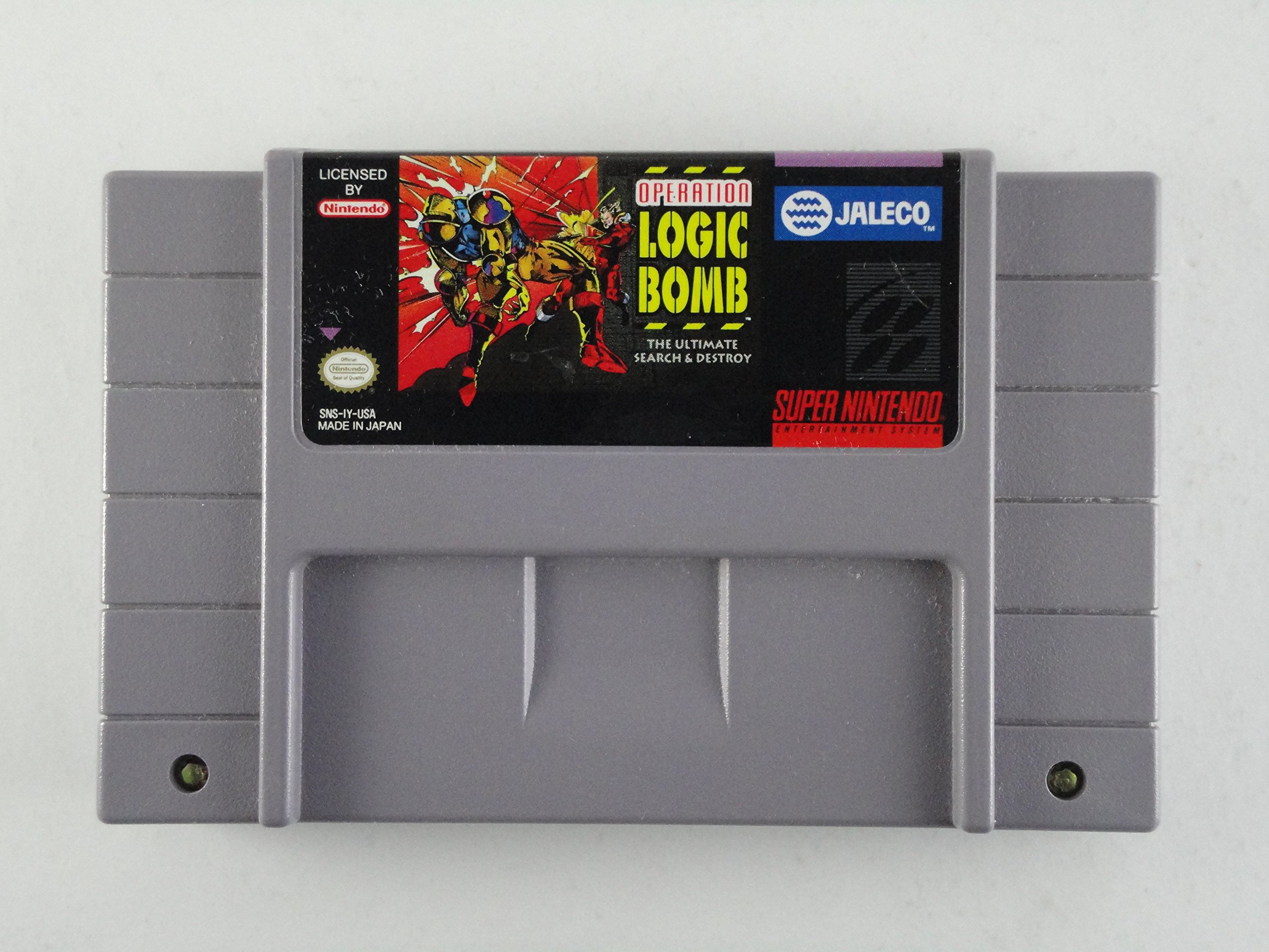 Amazon.com: Operation Logic Bomb - Nintendo Super NES (Renewed