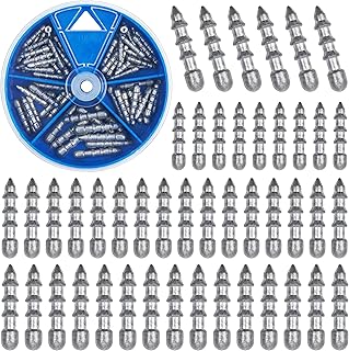 Fishing Nail Weights Kit,70pcs Wacky Worm Weights Insert Sinkers Fishing Weights for Plastic Worm Lures Nail Weights Sinkers Tackle for Neko Rig Wacky Rig Bass Fishing 4 Sizes