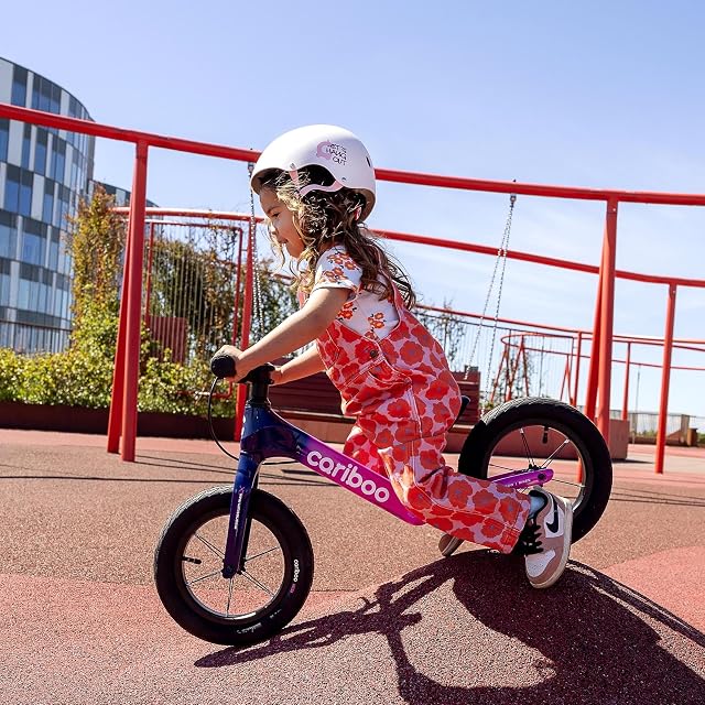 Foto 2 de 8 de Cariboo Bicicleta sin Pedales para Niños Desde 2 años - Ultraligera 3,6 kg - Sillín y Manillar Ajustables