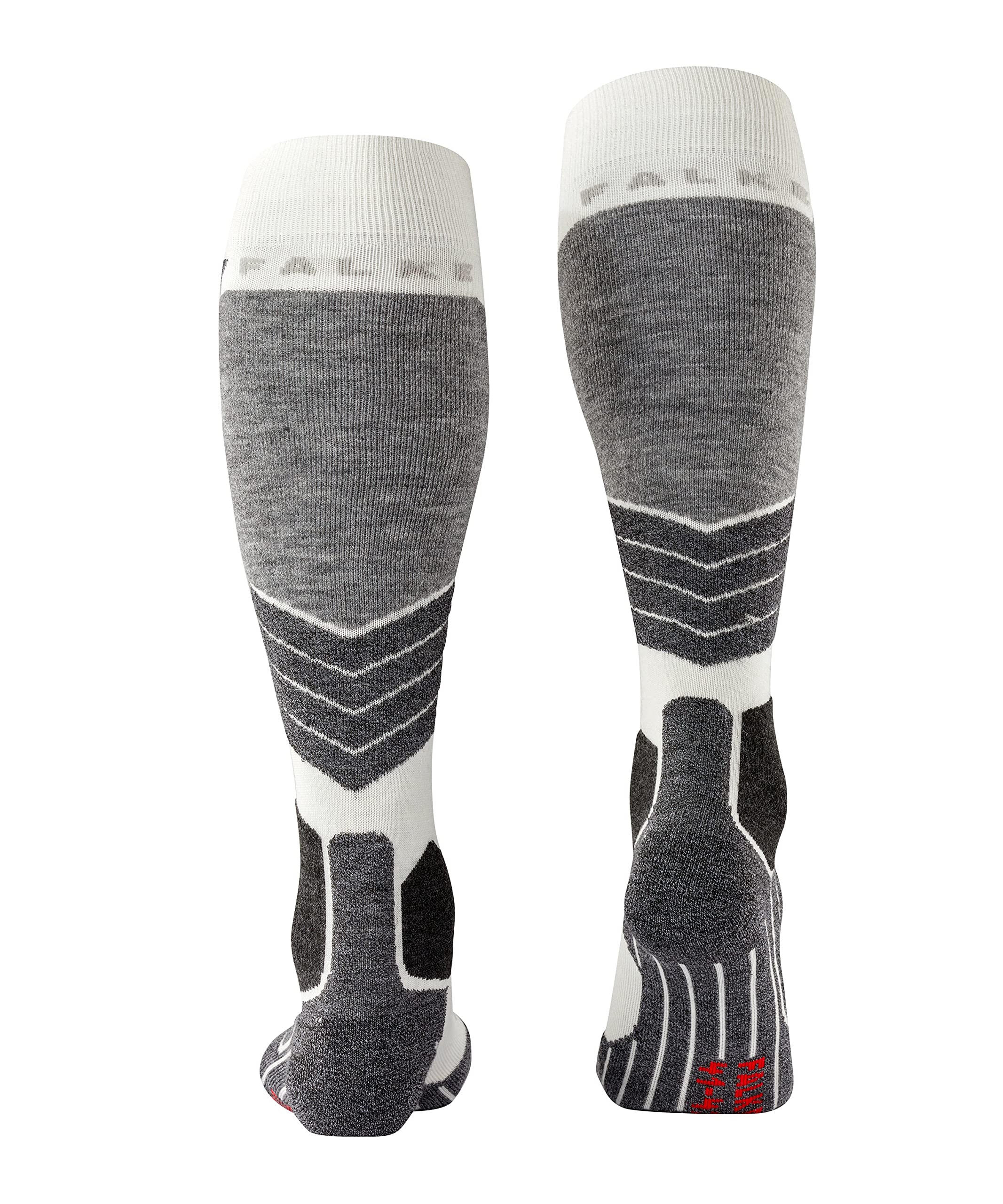 FALKE Kobiety Skarpety narciarskie SK2 Intermediate W Kh Wełna ciepłe grube 1 Para, Biały Off-White 2040, 39-40