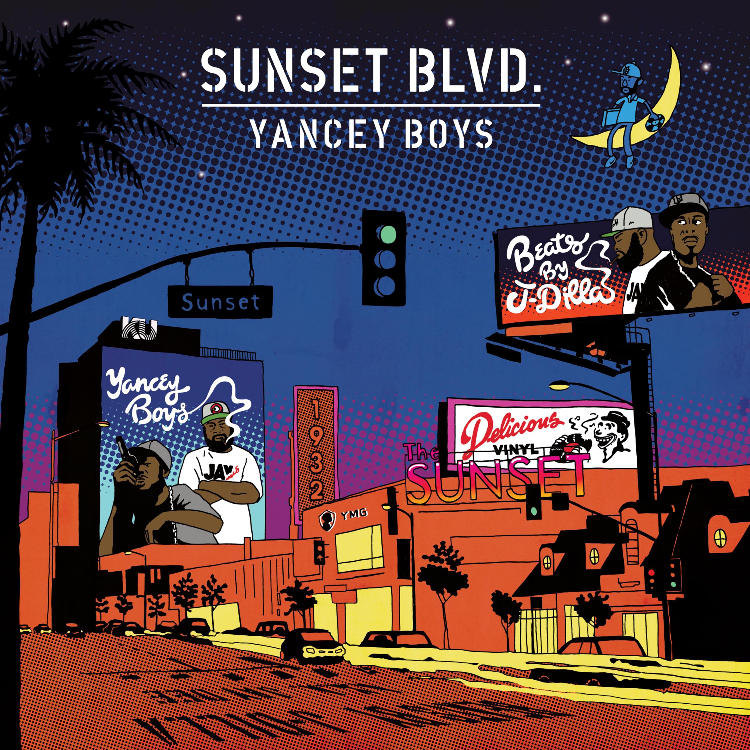 Yancey Boys Sunset Blvd. Instrumentals Double LP Vinyl KU2LP124 NEW