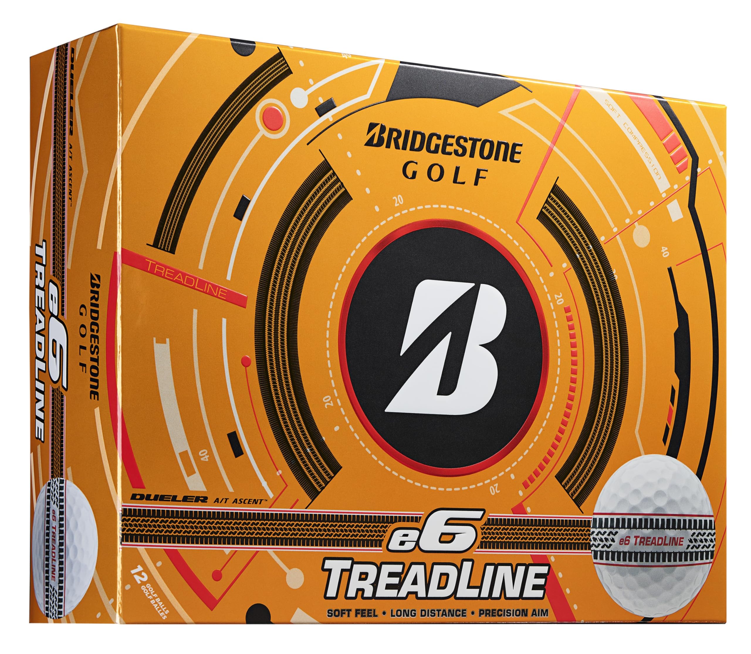 Bridgestone Golf e6 Soft Treadline